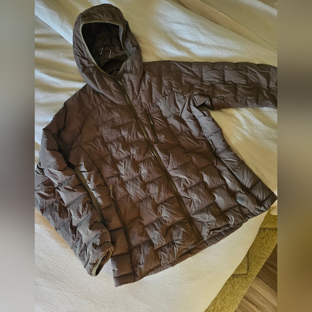 Mountain Hardware Women's Stretchdown™ Hoody Large Olive